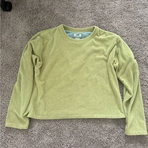 Horny Toad Women’s Large Green Fleece Crewneck